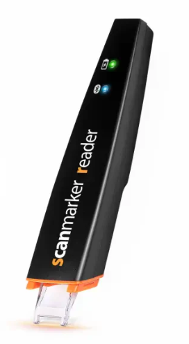 Photo of the Scanmarker Reader from the ATRC lending library.