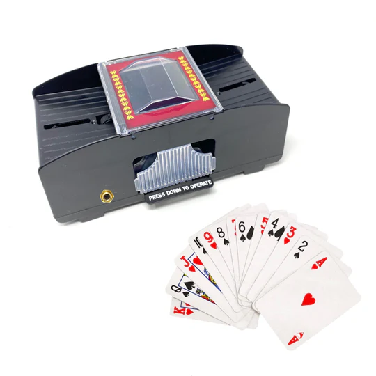 Photo of the Card Shuffler - Switch Adapted from the ATRC lending library.