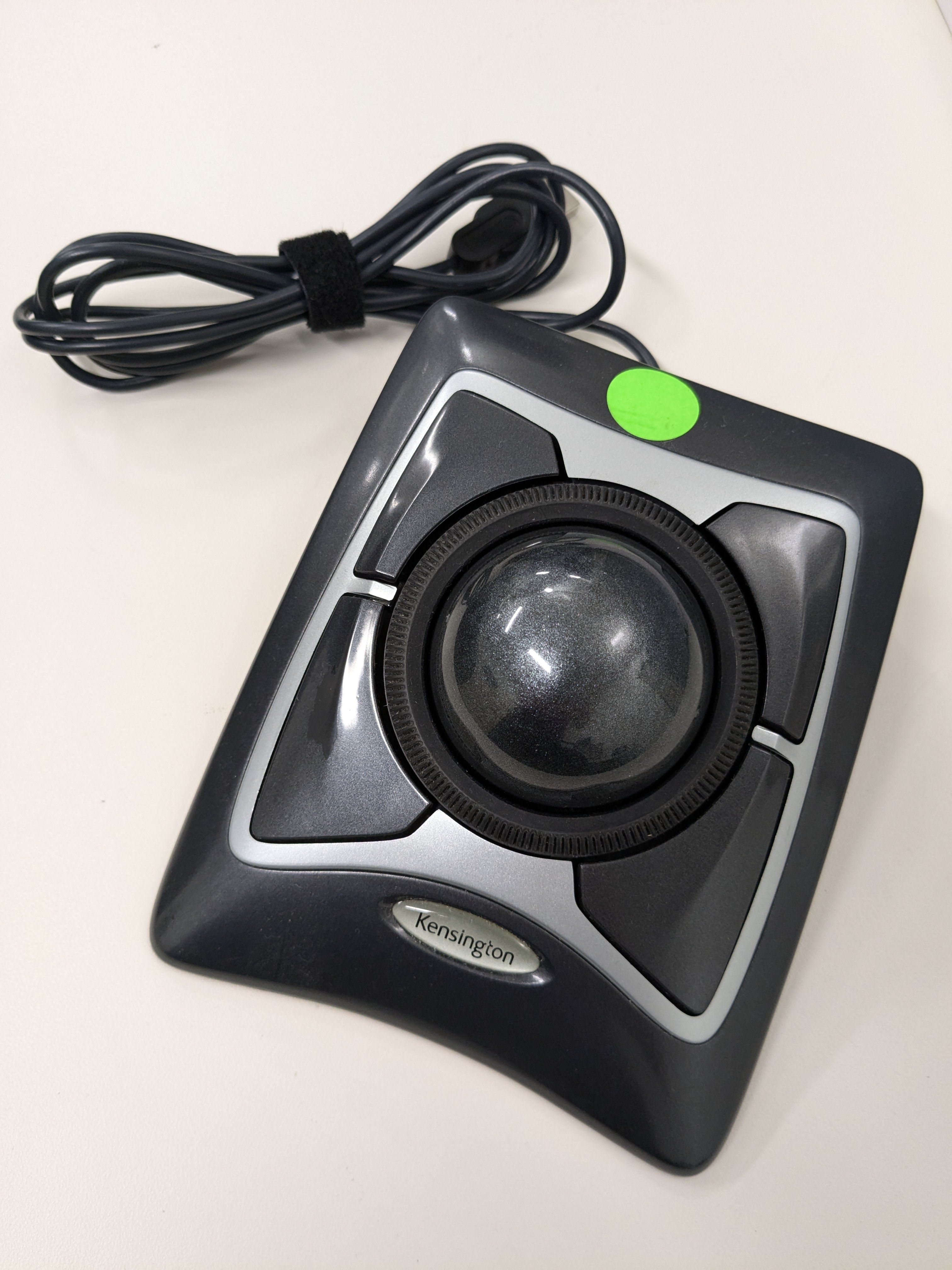 Photo of the Trackball Mouse from the ATRC lending library.