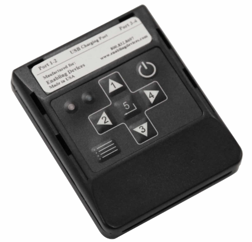 Photo of the iPad Wireless Switch Interface from the ATRC lending library.