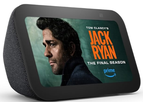 Photo of the Alexa Echo Show 5 from the ATRC lending library.