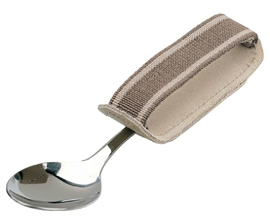 Photo of the Elastic Universal Cuff from the ATRC lending library.