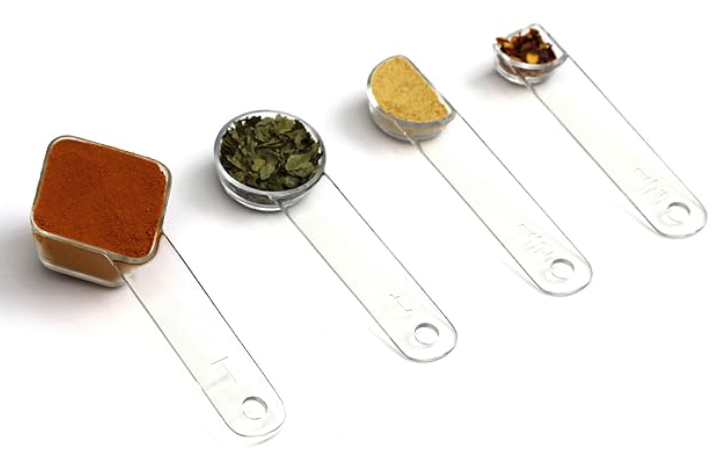 Photo of the Visual Measuring Spoons from the ATRC lending library.